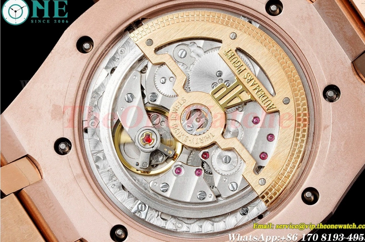 Black 39mm A2121 RG RG Dial Oak 15202 IPF Royal 0202